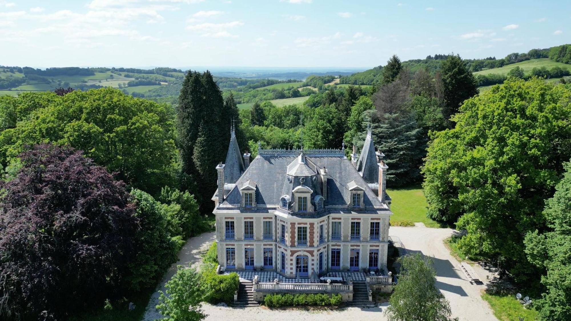 Chateau De Clinzeau Saint-Leger-de-Fougeret Buitenkant foto